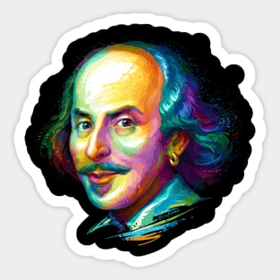 William Shakespeare Sticker